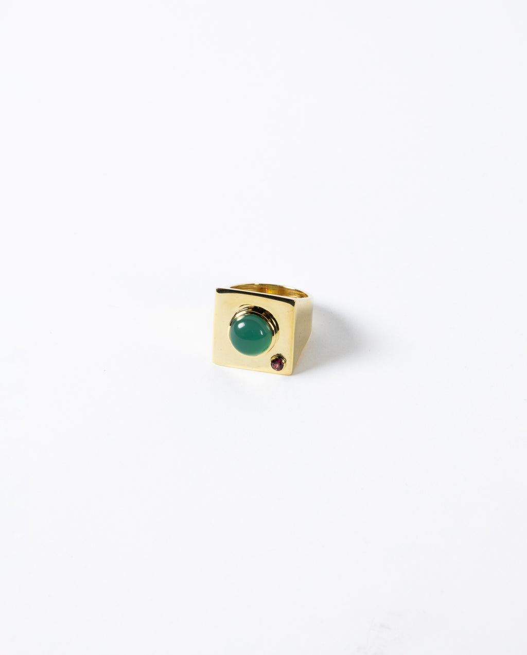 Edge Mega Ring with Gems