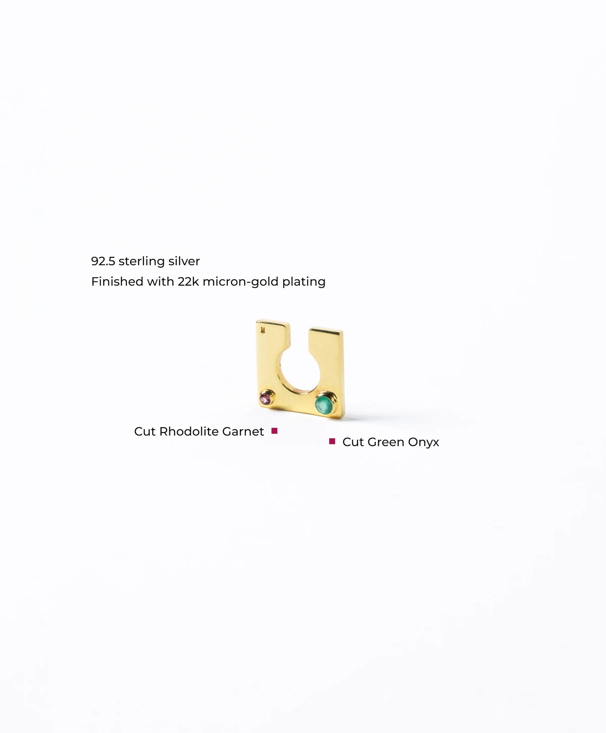 Edge Ear Cuff with Gems