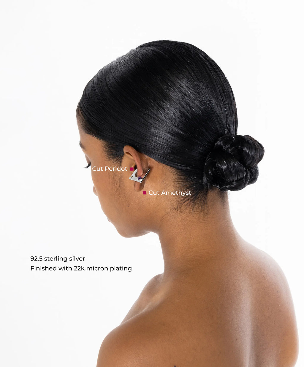 Edge Ear Cuff with Gems